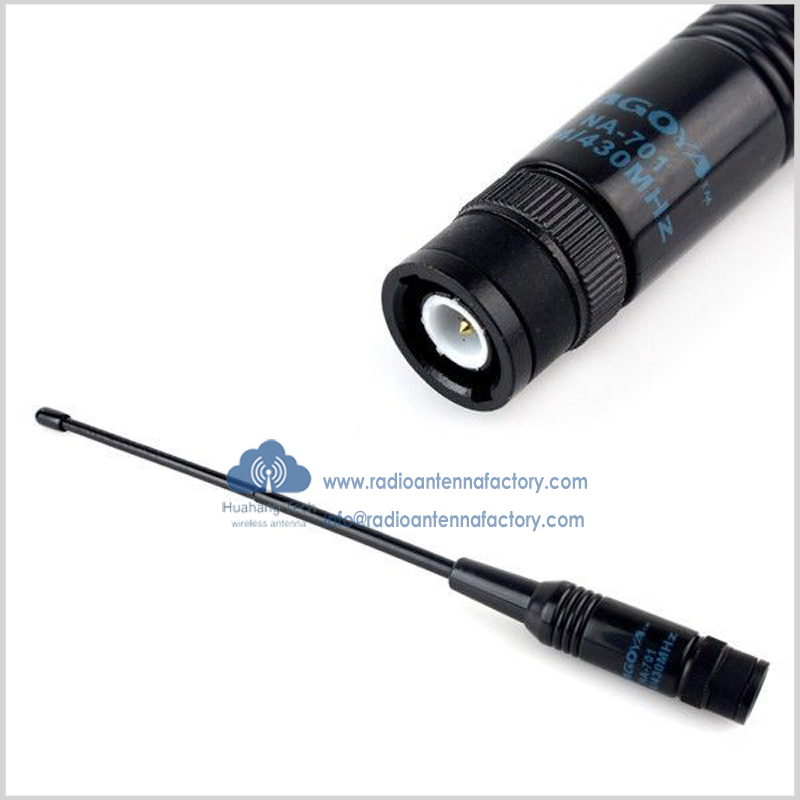 New Nagoya Antenna NA-701 Dual Band BNC SMA-Male SMA-Female for KENWOOD BaoFeng Yaesu ICOM Marantz Radio WalkieTalkie
