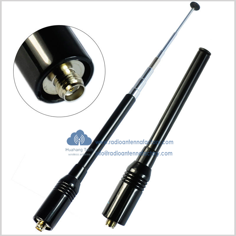 New Nagoya Antenna NA-773 DUAL BAND Extendable Antenna BNC SMA-Male SMA-Female for KENWOOD BaoFeng Yaesu ICOM Marantz Radio Walkie Talkie