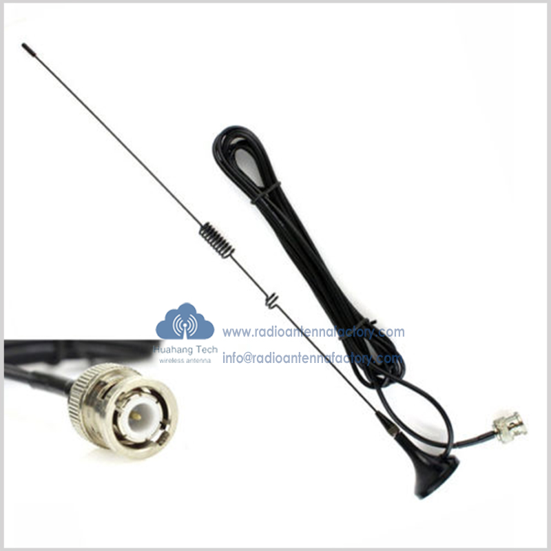 New Nagoya Car Mobile Antenna UT-106 Dual Band Antenna VHF/UHF Antenna BNC SMA-Male SMA-Female for KENWOOD BaoFeng Yaesu ICOM CB Radio