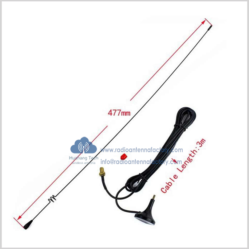 New Nagoya Car mobile Antenna UT-108 Dual Band Antenna VHF/UHF Antenna BNC SMA-Male SMA-Female for KENWOOD BaoFeng Yaesu ICOM CB Radio