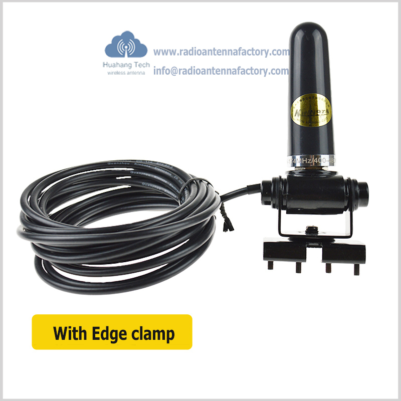 Car Radio Antenna Cannon UV Dual-band Mini Antenna High Giant Radio Station Edge clamp/ Sucker